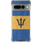 Barbados Flag Distressed Google Pixel 7 Pro Clear Case